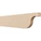 Ekena Millwork 2in. W x 6in. H x 24in. L Del Monte Woodgrain TimberThane Rafter Tail, Primed Tan RFTUR02X06X24DELRCPR - alternate 1